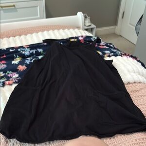 Black Leisure Dress